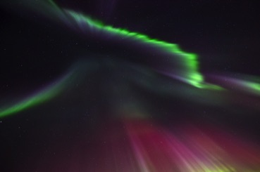 Lofoten aurora borealis