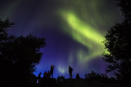 Lofoten northern lights, aurora