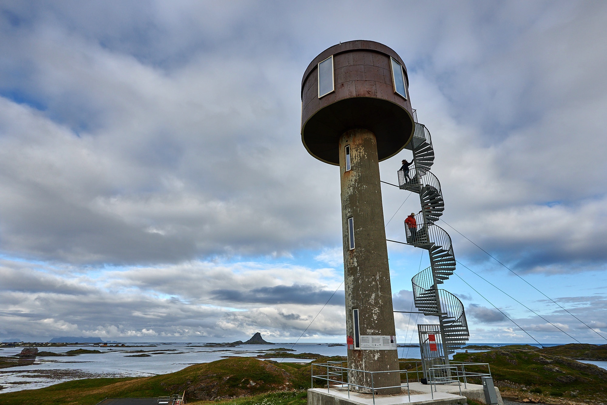 viewpoint on the island Røst, Lofoten