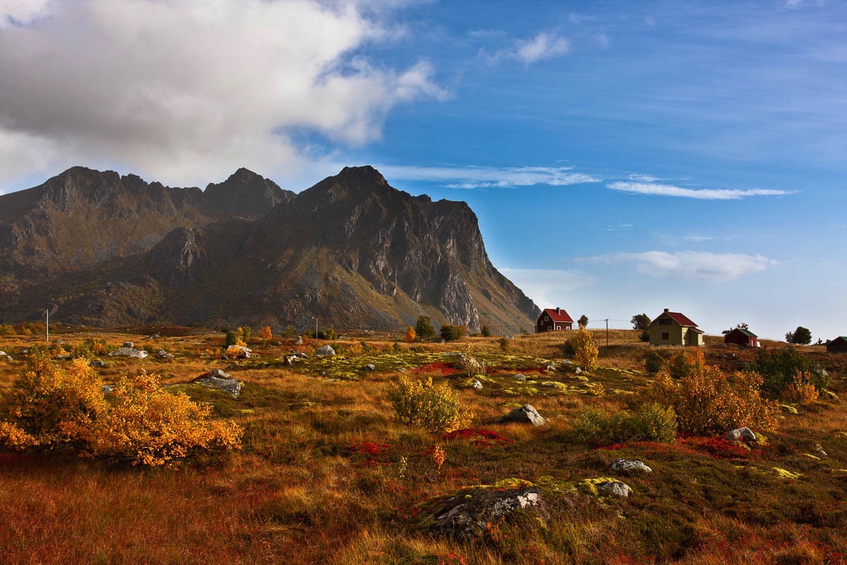 herfst op de Lofoten