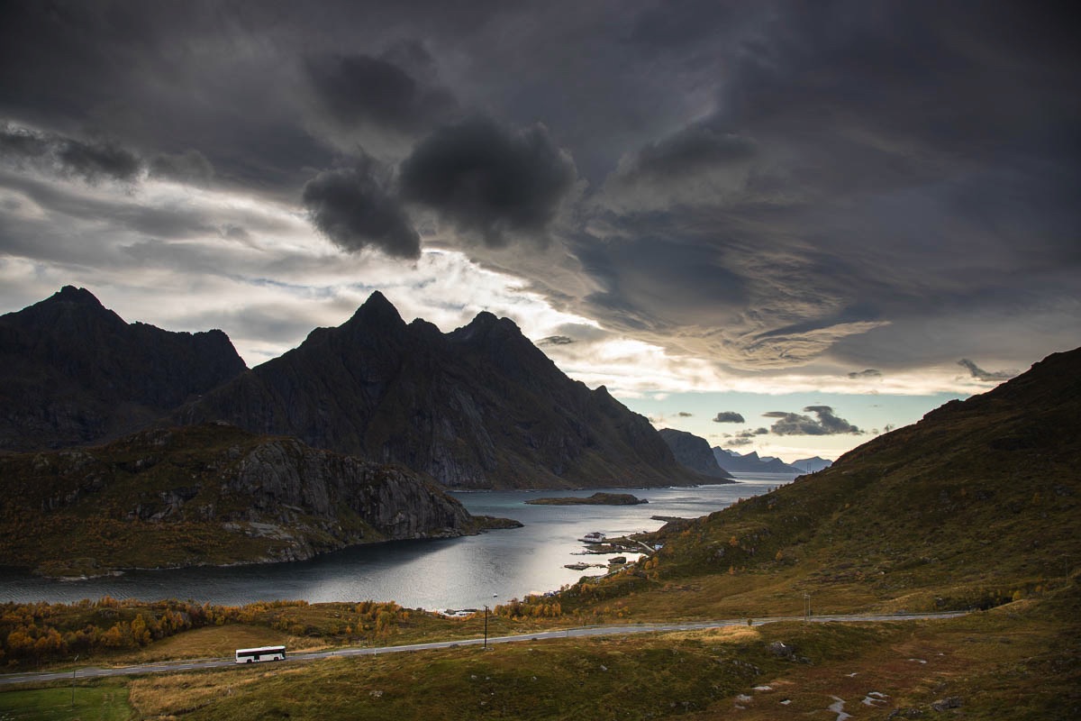 herfst op de Lofoten