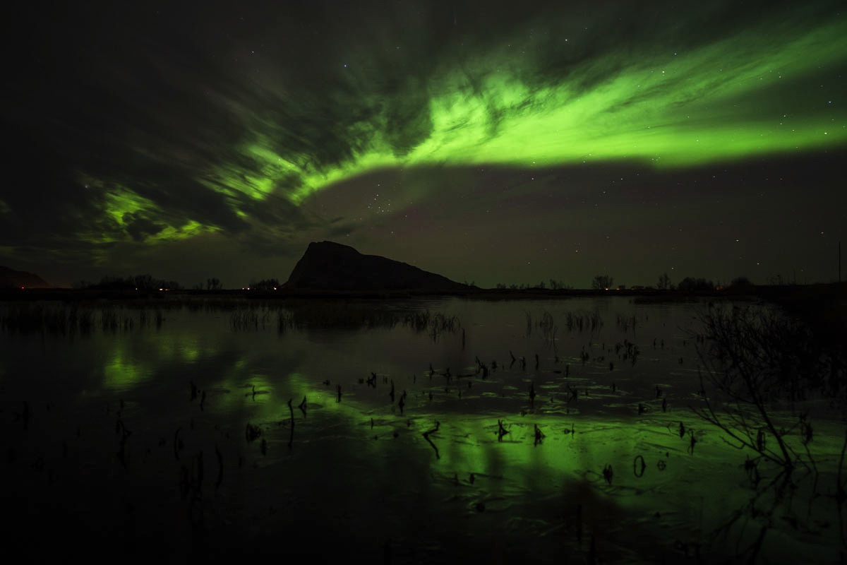 Noorderlicht, aurora, Lofoten